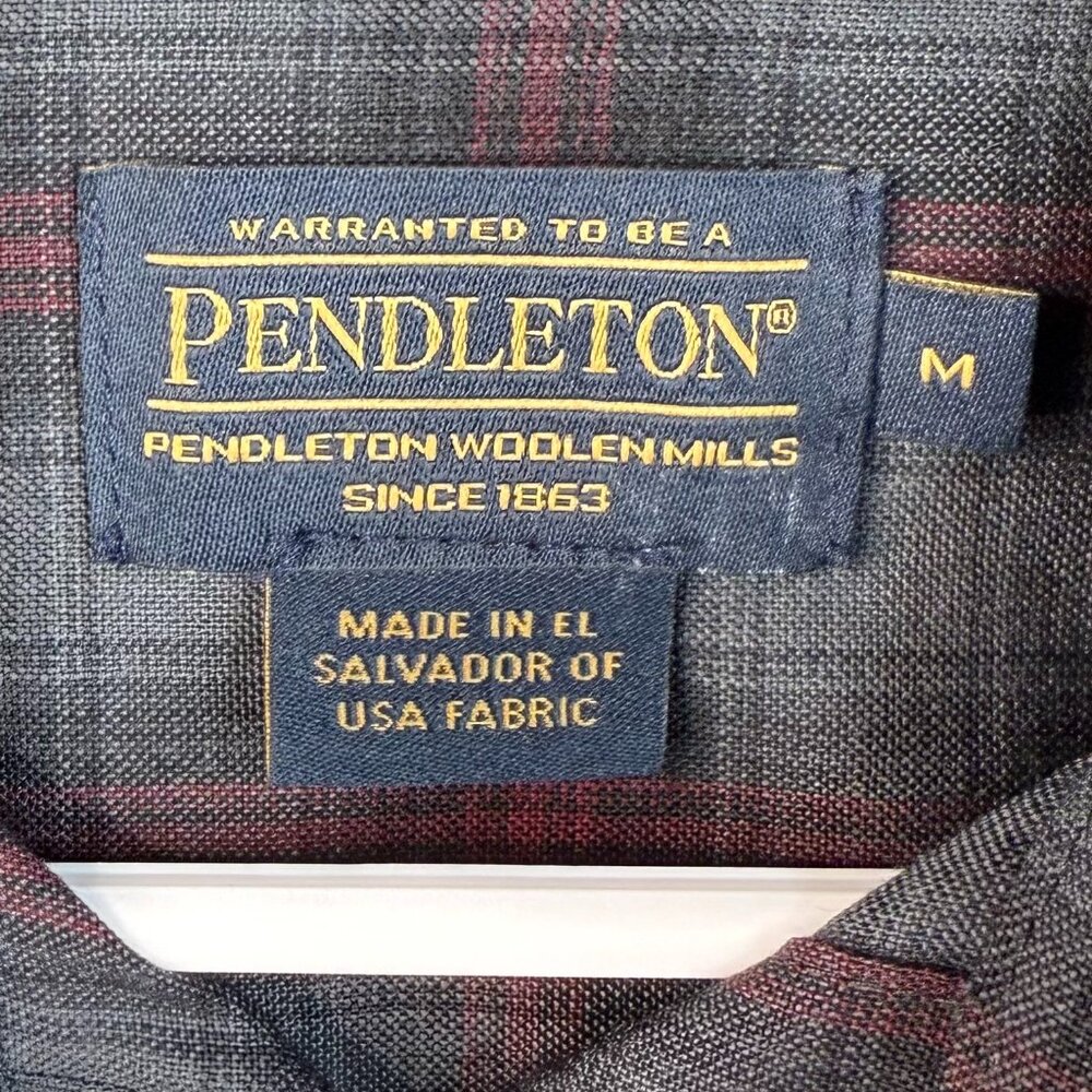 Pendleton Lightweight Wool Button Up - image 4